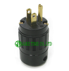 Audio Grade NEMA 5-15P Power Plug Black, Gold Plated Cable Maximum 17mm